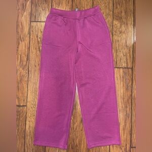 Mondetta Women's Fuchsia joggers pants size medium very soft